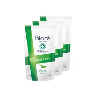 【Bioré】淨嫩沐浴乳 補充包700ml 3入組(8款任選)│花王旗艦館