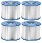 4 Pack Type VI Hot Tub SPA Pool Filter Replacement For Coleman Saluspa Lay-Z-Spa