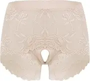 [GRRKDFQ] Women's Erotic, Chemises & Negligees See-Through Lace Crotchless,As Shown,L