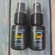 Bumble and Bumble SURF SPRAY Salt Spray - 0.5oz Travel Mini (lot of 2) BOXLESS