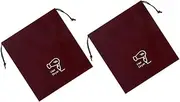 FOYTOKI 2pcs Hair Dryer Storage Bag Hair Dryer Bag Hair Dryer Travel Bag Hair Dryer Carrying Bags Hair Dryer Retractable Cord Portable Drawstring Bag Shoe Travel Bag Blow Dryer Bag