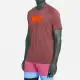【NIKE 耐吉】Nike Heather Sunset 男 T恤 短袖 防曬衣 抗UV 運動 舒適 紅(NESSB660-631)
