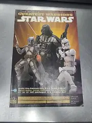 Star Wars Model Kit Darth Vader Jango Fett Print Ad 2004 7x10 Great To Frame