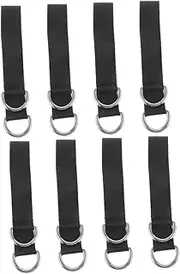 Abaodam 8pcs Heavy Duty Pull-up Straps Exercise Bands for Pull Ups Workout Resistance Bands Portable Fitness Straps for Amusement Park