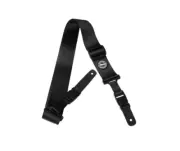 Amumu Seatbelt Guitar Strap with Clip Black Nylon - PA01WBK