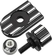 Motorcycle Parts Rear Fender Seat Bolt Tab Screw Nut Knob Cover Softail Fat Boy Touring Glide(ABK)