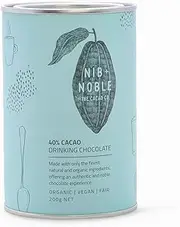 Nib and Noble Organic Drinking Chocolate - 40% Cacao, 200 g