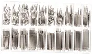 [WOFASHPURET] Watch Band Pin Watch Spring Bar Replacement Set Assorted Stainless Steel Lugs