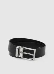 GUESS Men's Black Classic Reversible Belt Size: XL