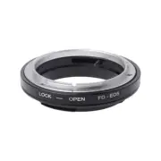 FD- Mount Adapter Ring For FD Lens to EF Mount Camera Camcorder New