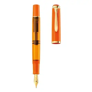 Pelikan M200鋼筆粉桔/ EF尖