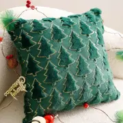 Christmas Tree Throw Pillowcover Green Cushion Cover Living Room/Office