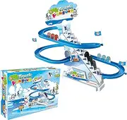 (STYLE A) - Penguin Race Slide Running go with sounds
