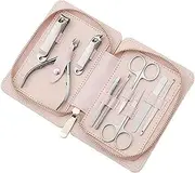 9-Piece Manicure Set Stainless Steel Nail Clipper Set Home Professional Pedicure Nail Set Portable Travel Beauty Set