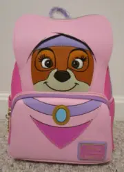 Loungefly Disney Robin Hood Maid Marian Pink Purple Mini Backpack