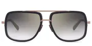 Dita Mach-One DRX-2030-L-BLK-RGD-59 Men's Sunglasses Black Size 59