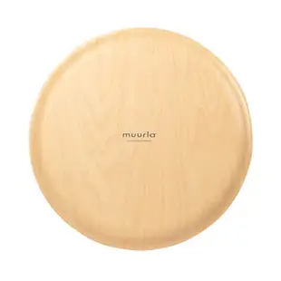 芬蘭 Muurla 北歐幾何木製圓形餐盤 托盤 盛菜盤 35 cm【$199超取免運】