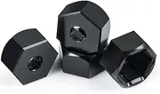 4Pcs WPL D12 5mm to 7mm RC Hex Combiner Wheel Hubs Adapter for 1/10 1/24 SCX24 RC Cars Trucks