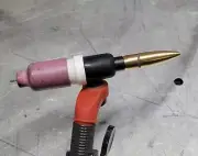 50 Cal BMG Bullet Tig Welding Medium Back Cap, Tig Welding Tools and Accessories