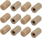 Aexit 20mm (Civil equipment hardware accessories) x 12mm Crib Storage Board Support Light (53ry219qf683) Brown 12pcs