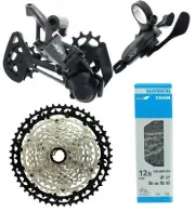 Shimano Deore XT M8100 MTB 1x12 Speed Shifter RD Cassette Chain Groupset NIB