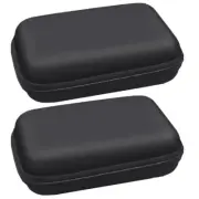 2 Pcs Digital Product Storage Bag Cable Organizer Data Case Travel