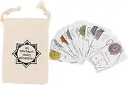 Sarini 16PCS Funny Affirmation Card Gift Sweary Affirmations Cards Encouraged Positive Self-Improvement And Blessed Cards Gift