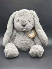 OB Designs Plush Bodhi Bunny Rabbit Stuffed Animal Gray Australia NWT