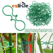 50-200Pcs Trellis Twine Veggie Clips Garden Plant Support Greenhouse Tomato UV