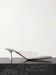 [NEOUS] NEOUS - Matar Leather Mules - Cream - IT37 IT 37 Cream