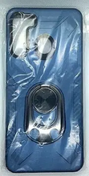 Samsung Galaxy A11 Protective CASE-KICKSTAND+Bottle Opener BLUE