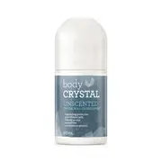 Body Crystal Crystal Roll On Deodorant (Unscented) 80ml