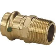 79230 ProPress Zero Lead Bronze Adapter with Male 3/4-Inch by 3/4-Inch P x Ma...
