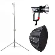 Aputure LS 600D Pro 600W 5600K Daylight LED Video Light + Light Dome III + Stand