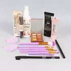 Contour Stick, Makeup Fixer, Eyeshadow , Foundation, Primer, Brush Set, Kajal