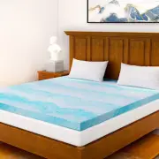 2" Mattress Topper Cooling Ventilated Memory Foam Gel-Infused Mattress Relief