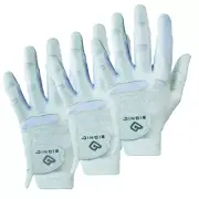 Bionic StableGrip Golf Glove - Womens - White - Leather - 3 Pack