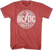 [American Classics] ACDC Heavy Metal Rock Band High Voltage Rock & Roll Adult T-Shirt Tee