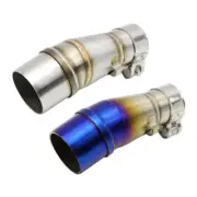 For Kawasaki Ninja 250 300 Z250 Exhaust Middle Muffler Link Pipe Stainless Steel