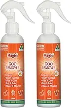 2 x Magic Goo Remover Removes Sticky Labels, Glue, Gum, Pen Marks, Makeup, Grease, & More from Most Surfaces 250mL