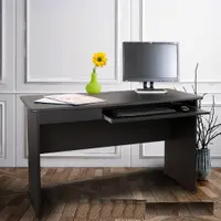 在飛比找松果購物優惠-《DFhouse》梅克爾電腦辦公桌1抽1鍵-2色 電腦桌 辦