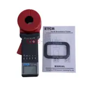 1PCS ETCR2100A+ Digital Clamp On Ground Earth Resistance Meter Ground Tester New