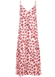 Desmond & Dempsey Chamomile Floral-print Cotton Night Dress - Pink XS (UK6 / XS)