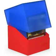 Ultimate Guard Synergy Boulder Deck Case 100+ Blue/Red Deck Box
