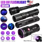 UV Flashlight Torch Light 365 nm LED Ultra Violet Filtered Blacklight Detector
