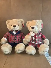 Belkie Bear 2020 and 2021 Christmas Teddy Bear Plush Doll Belk Department Store