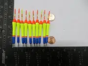 10 NEW WOOD SLIP FLOATS / BOBBERS PANFISH ICE FISHING NO FREEZE UP ON LINE B79