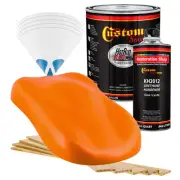 HOT ROD FLATZ Omaha Orange Gallon Kit URETHANE Flat Auto Car Paint Kit