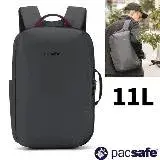 【Pacsafe】Metrosafe X Anti-Theft 都市防盜13吋筆電後背包11L_30665144 灰