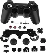 Full Housing cartridge case Button for PS3 Controller Black